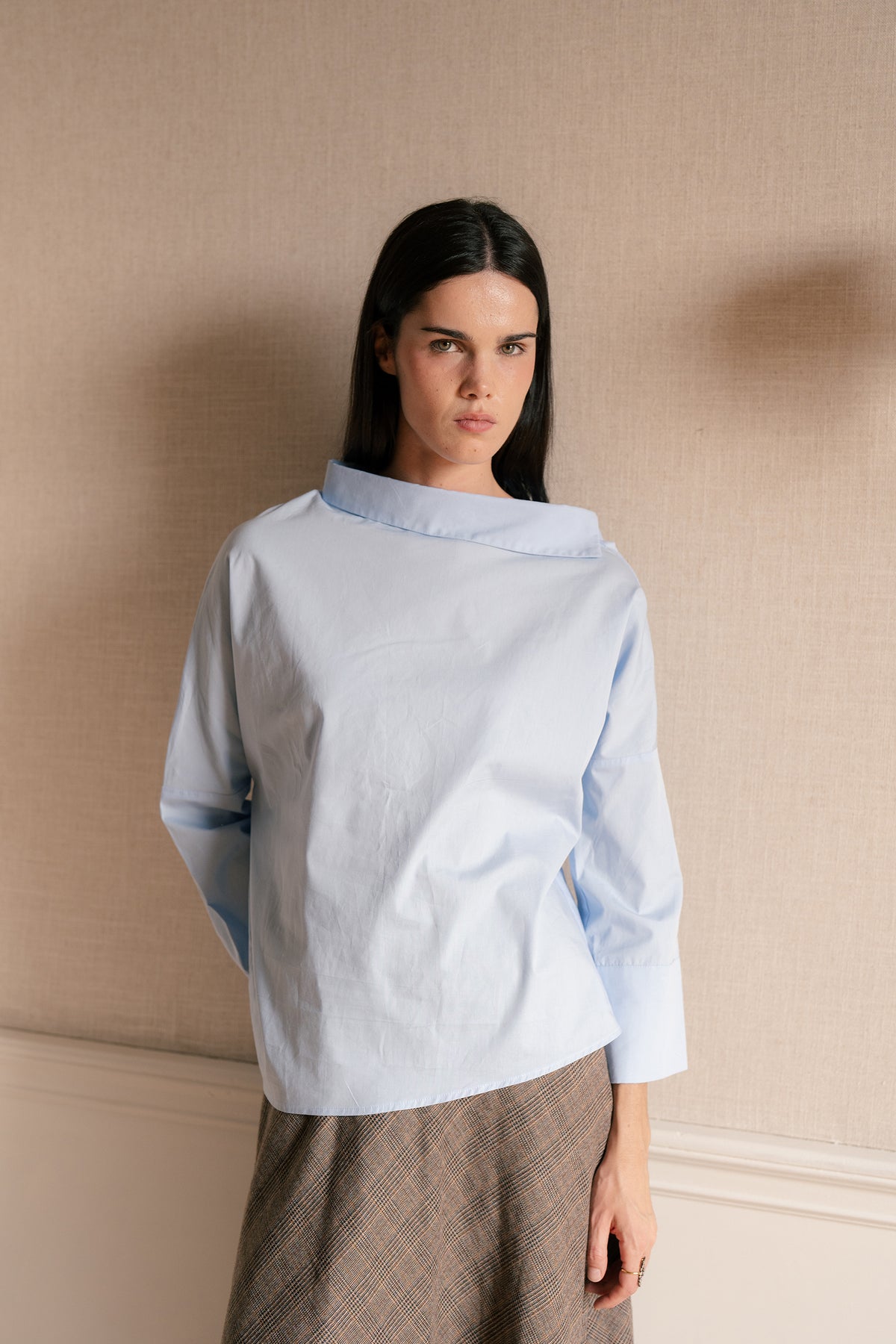 Camisa Bateau azul