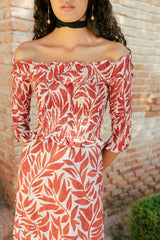 Vestido Bardot Colette