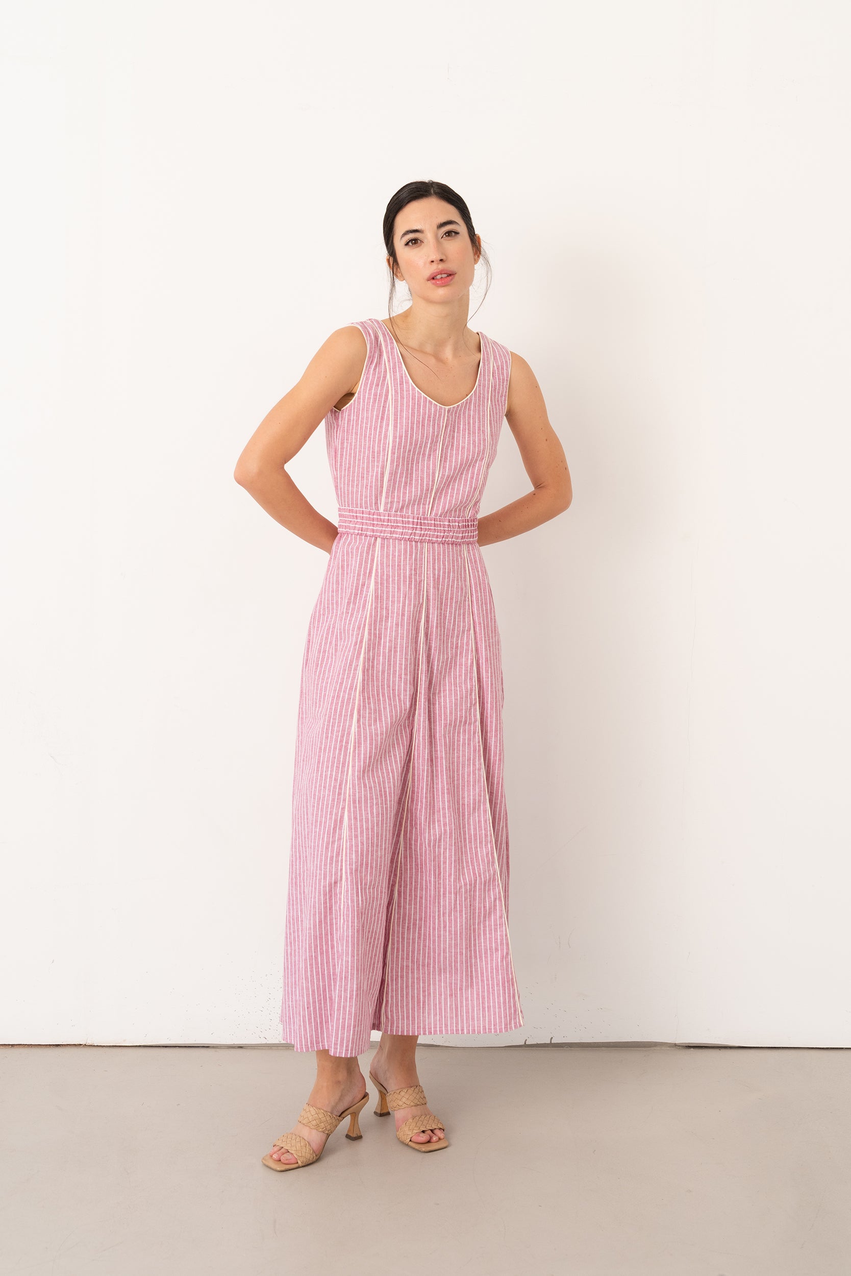 Vestido Vendome Rosa - Vanó Studio