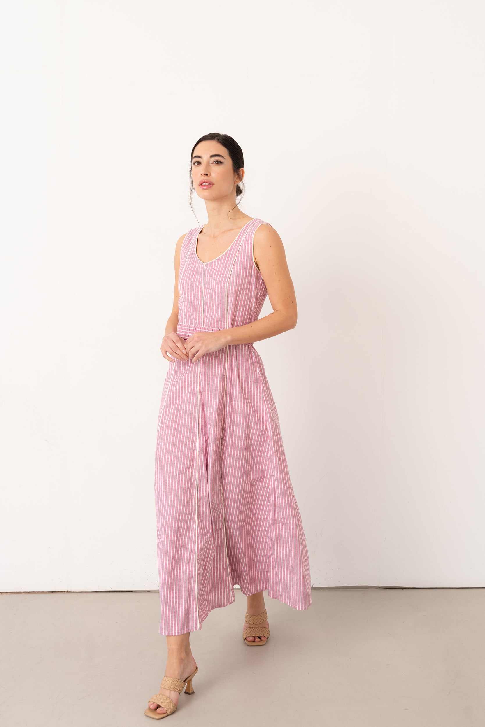 Vestido Vendome Rosa - Vanó Studio