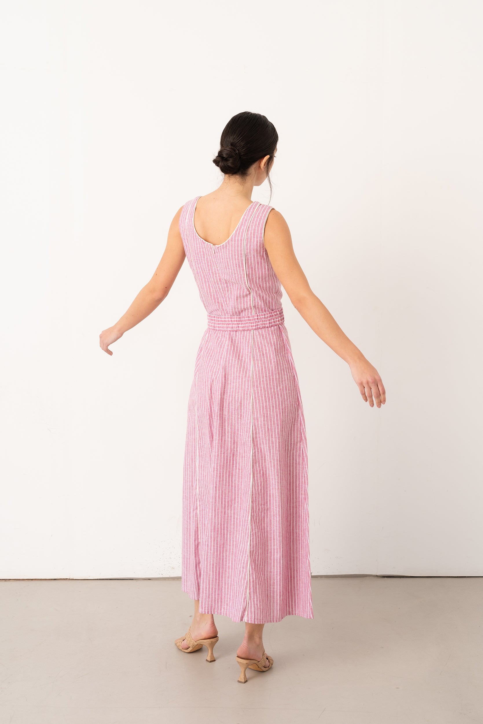 Vestido Vendome Rosa - Vanó Studio