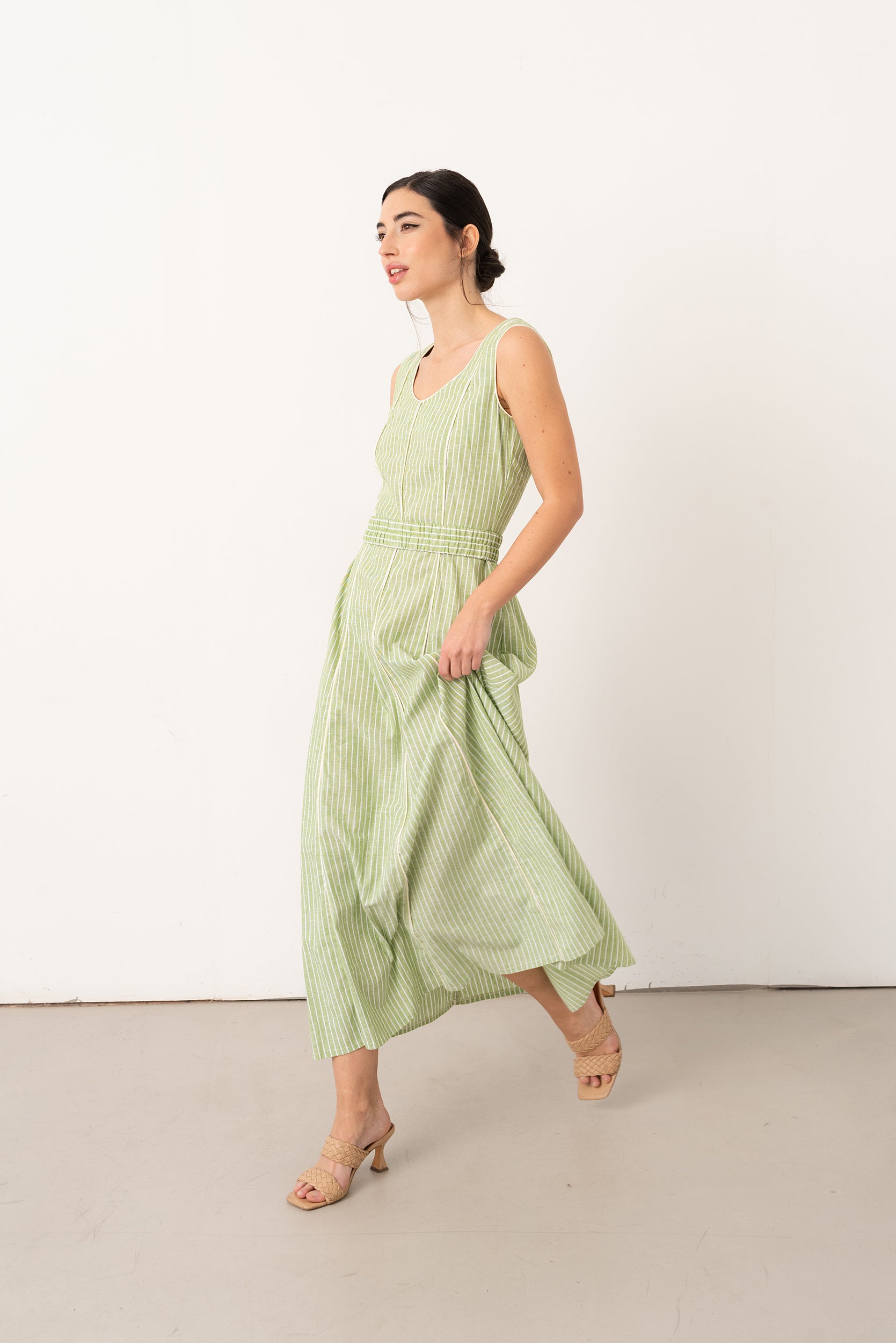Vestido Vendome Verde - Vanó Studio