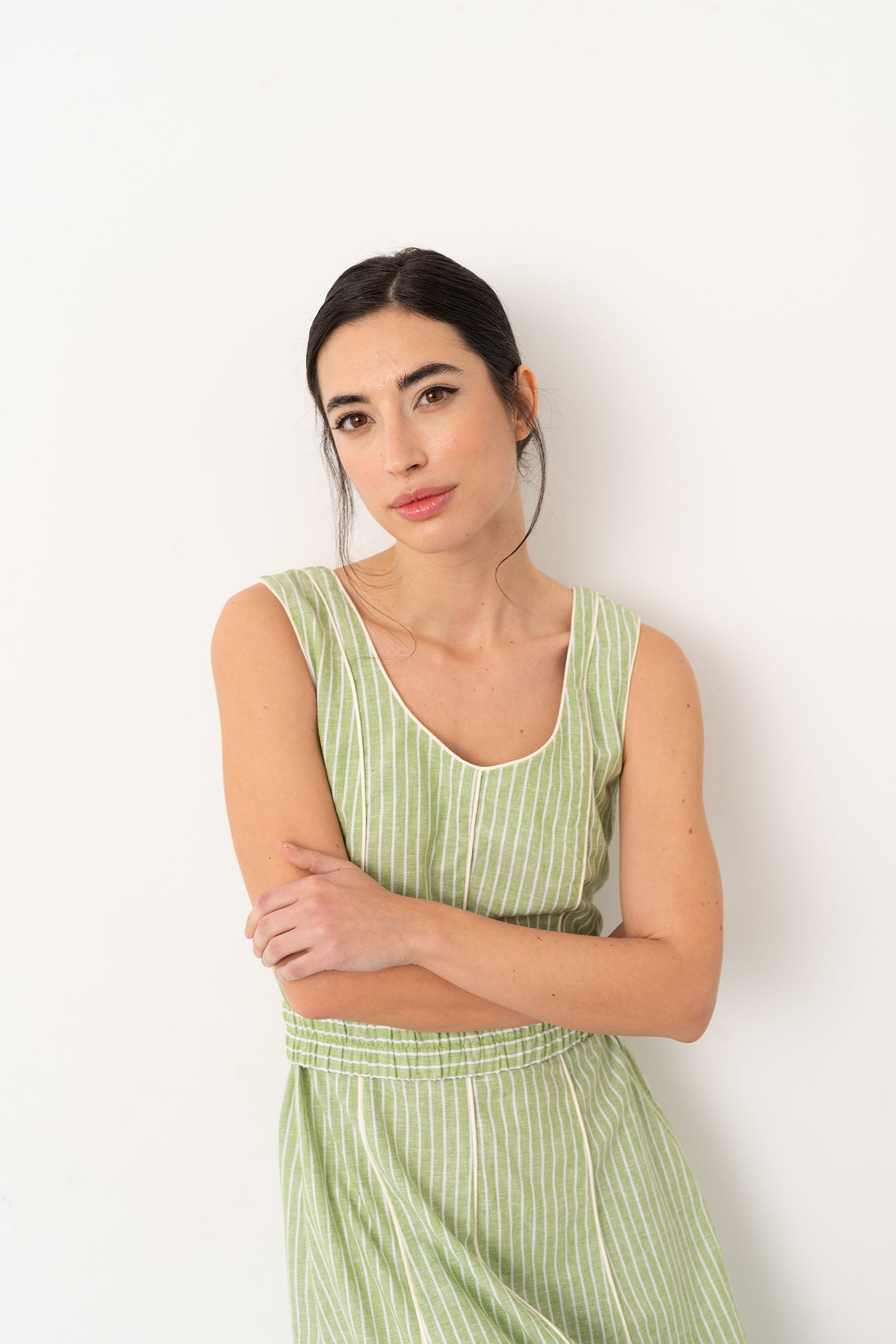 Vestido Vendome Verde - Vanó Studio