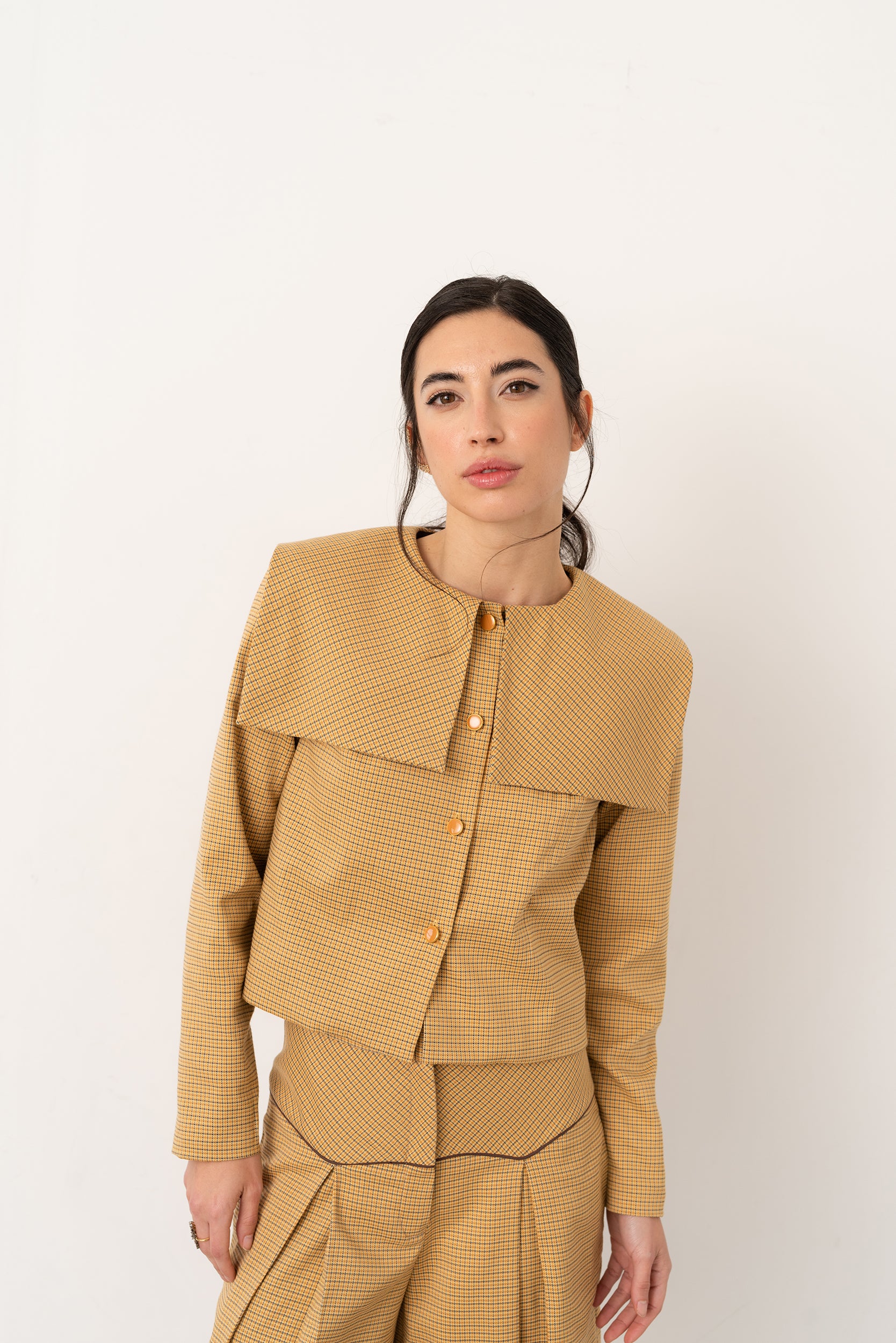 Chaqueta Moutarde - Vanó Studio