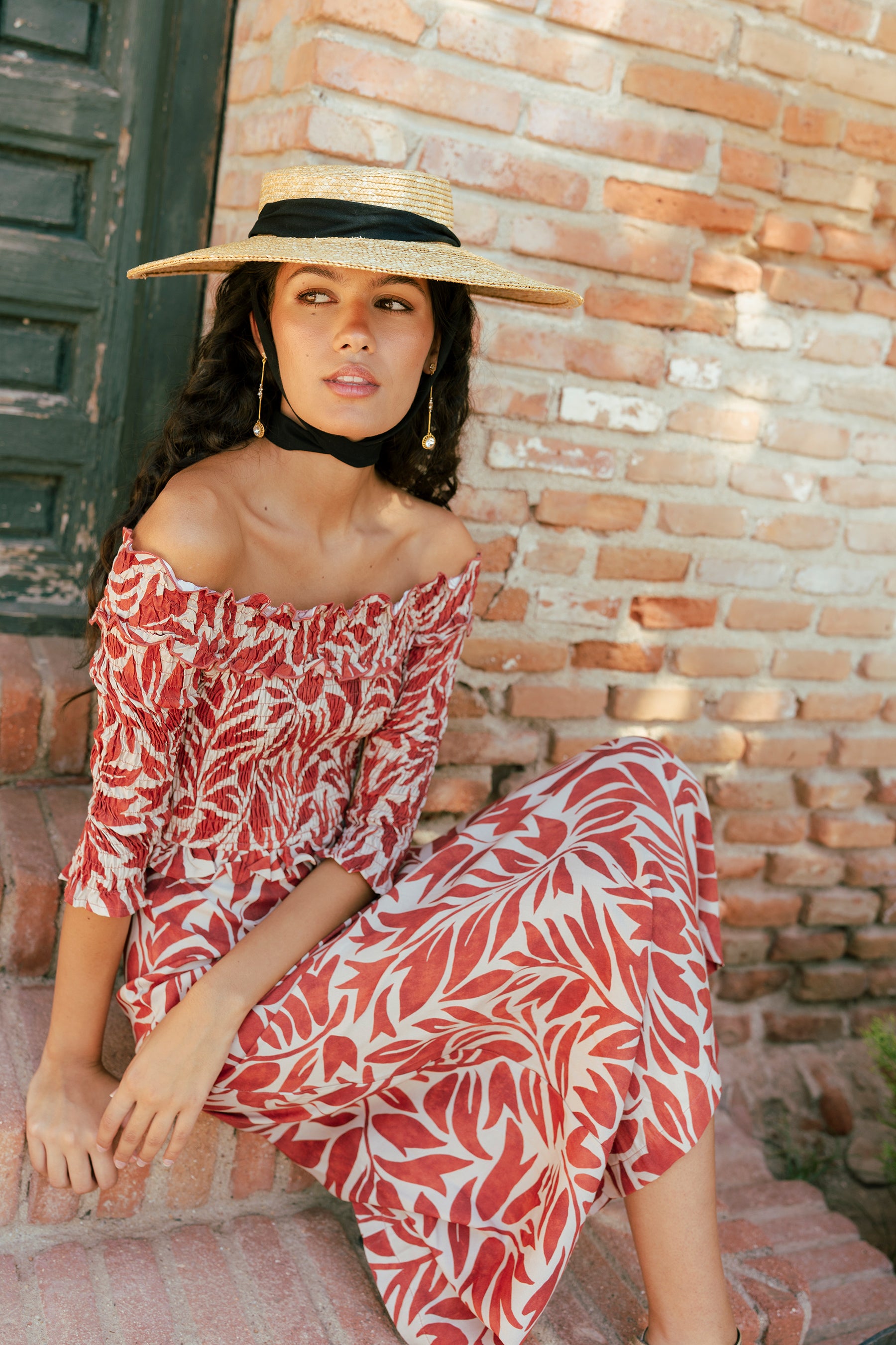 Vestido Bardot Colette - Vanó Studio