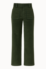 Pantalón pana verde