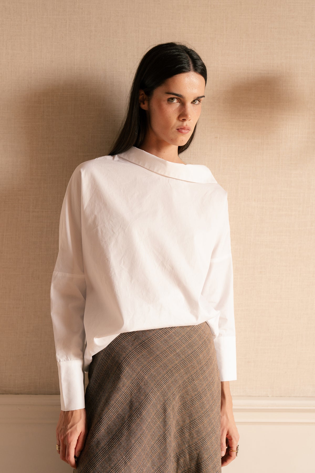 Camisa Bateau blanca