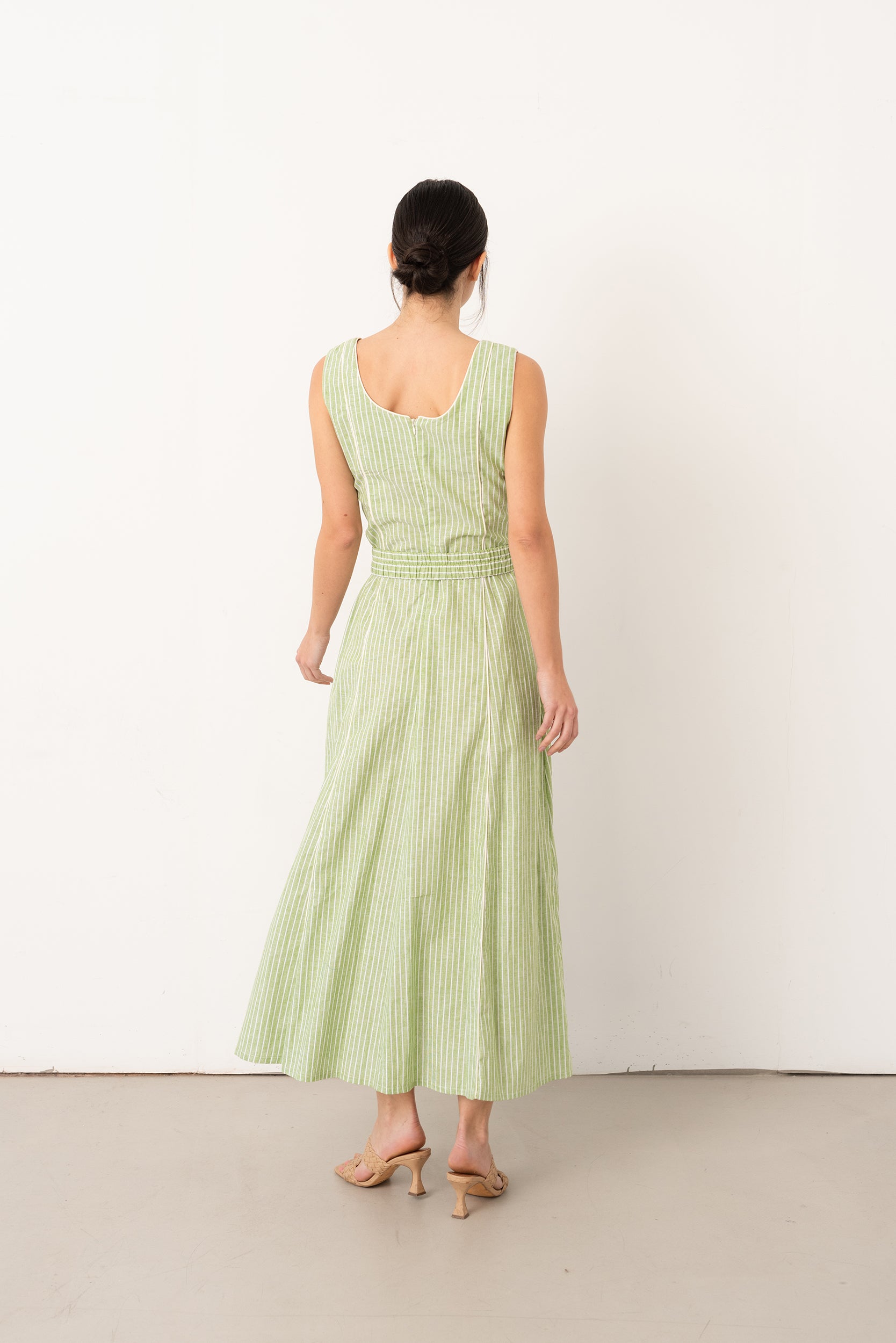Vestido Vendome Verde - Vanó Studio