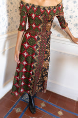 Vestido Bardot Boho