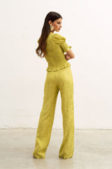 Babylone Lime Trousers