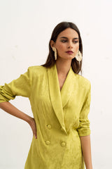 Lutetia Lime Jacket