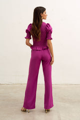 Otto Bougainvillea trousers