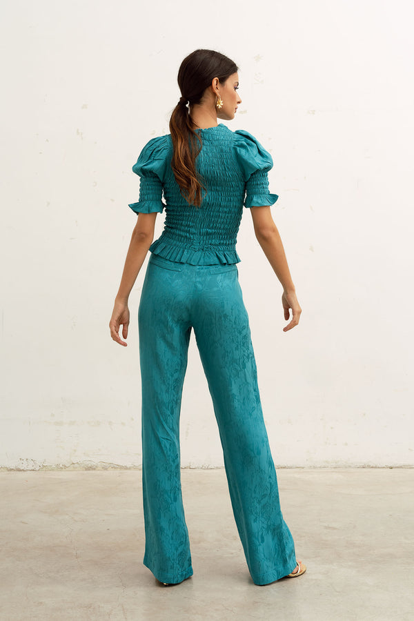 Babylone Turquoise Pants