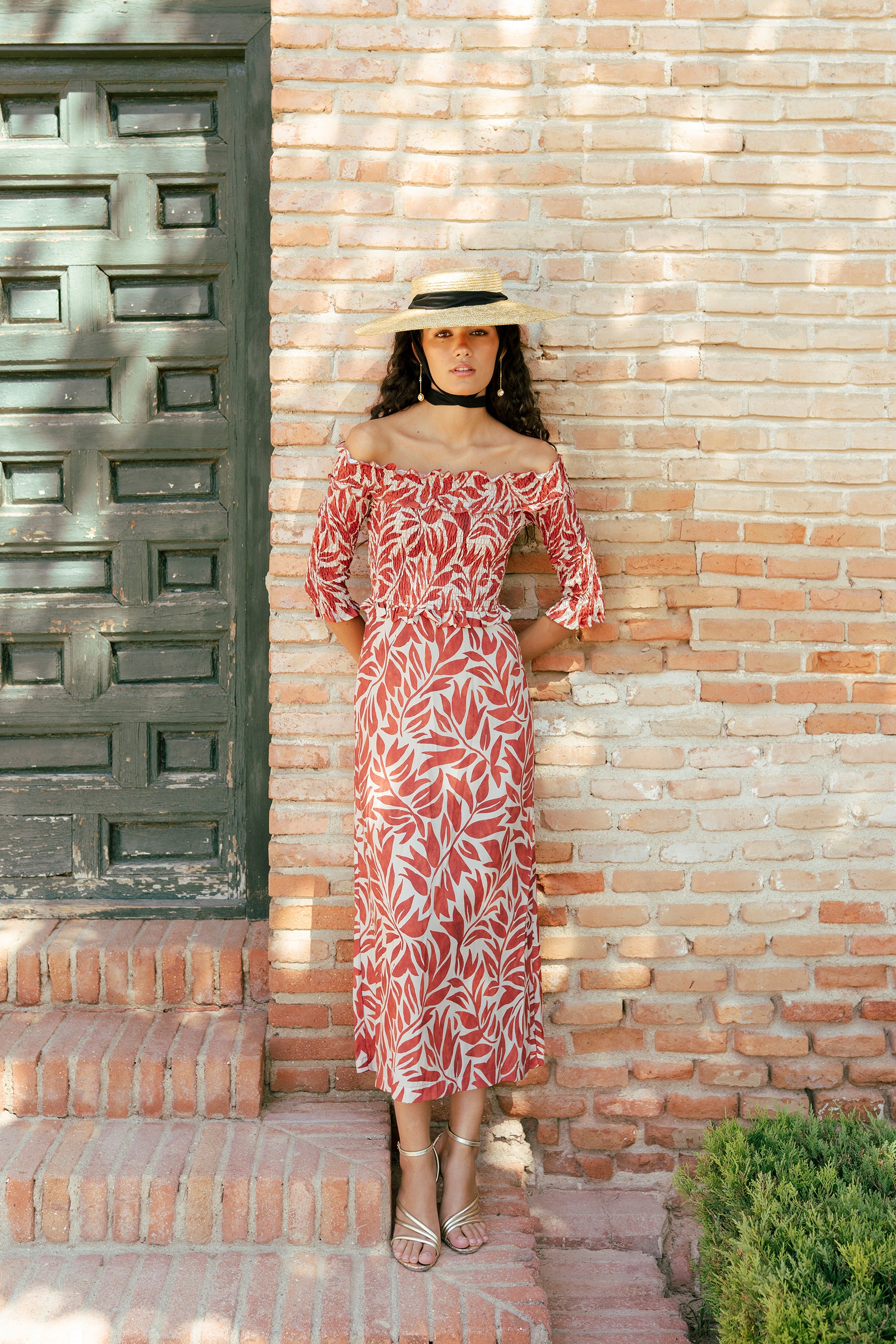 Vestido Bardot Colette - Vanó Studio