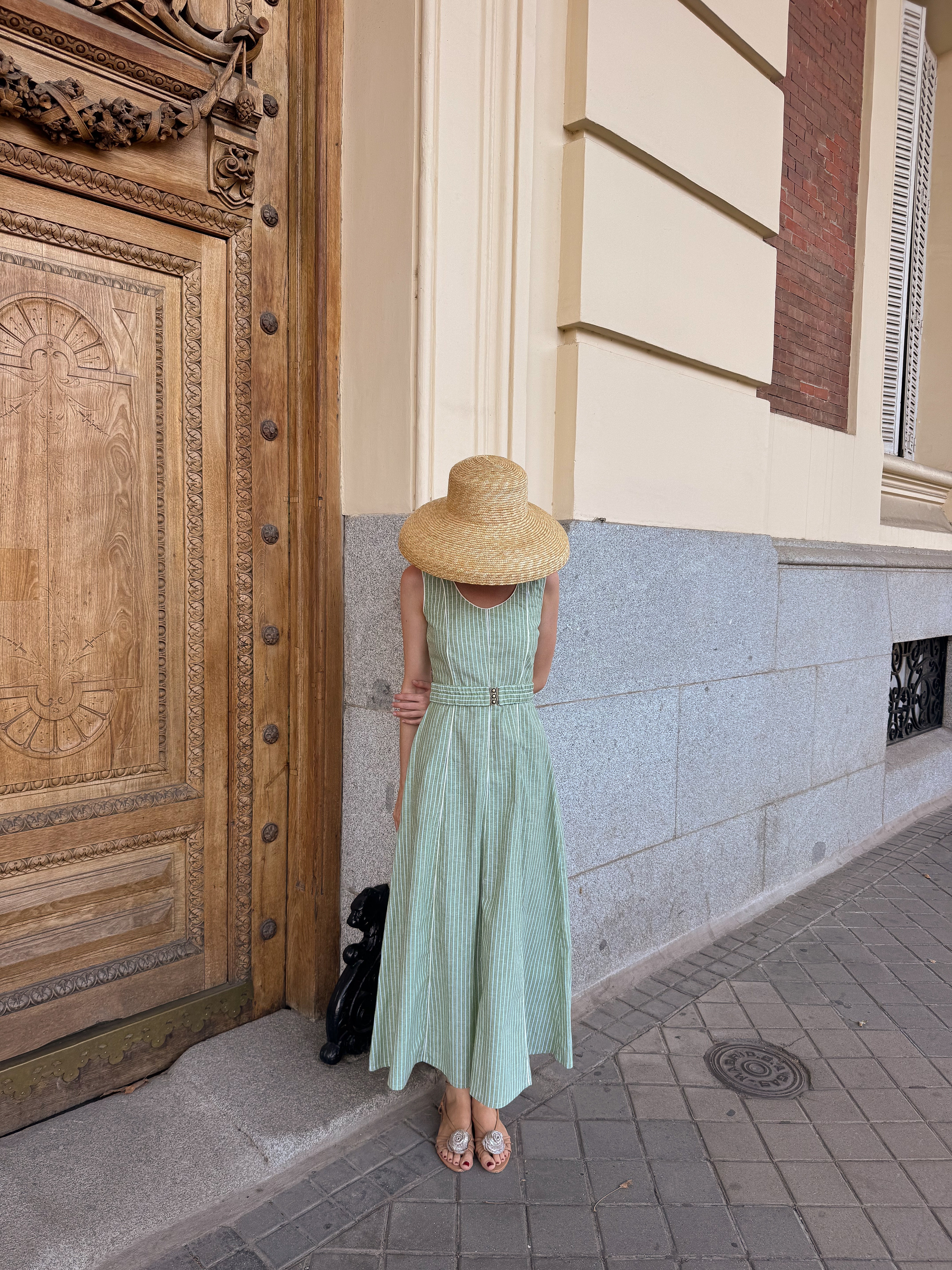Robe Vendome Verte