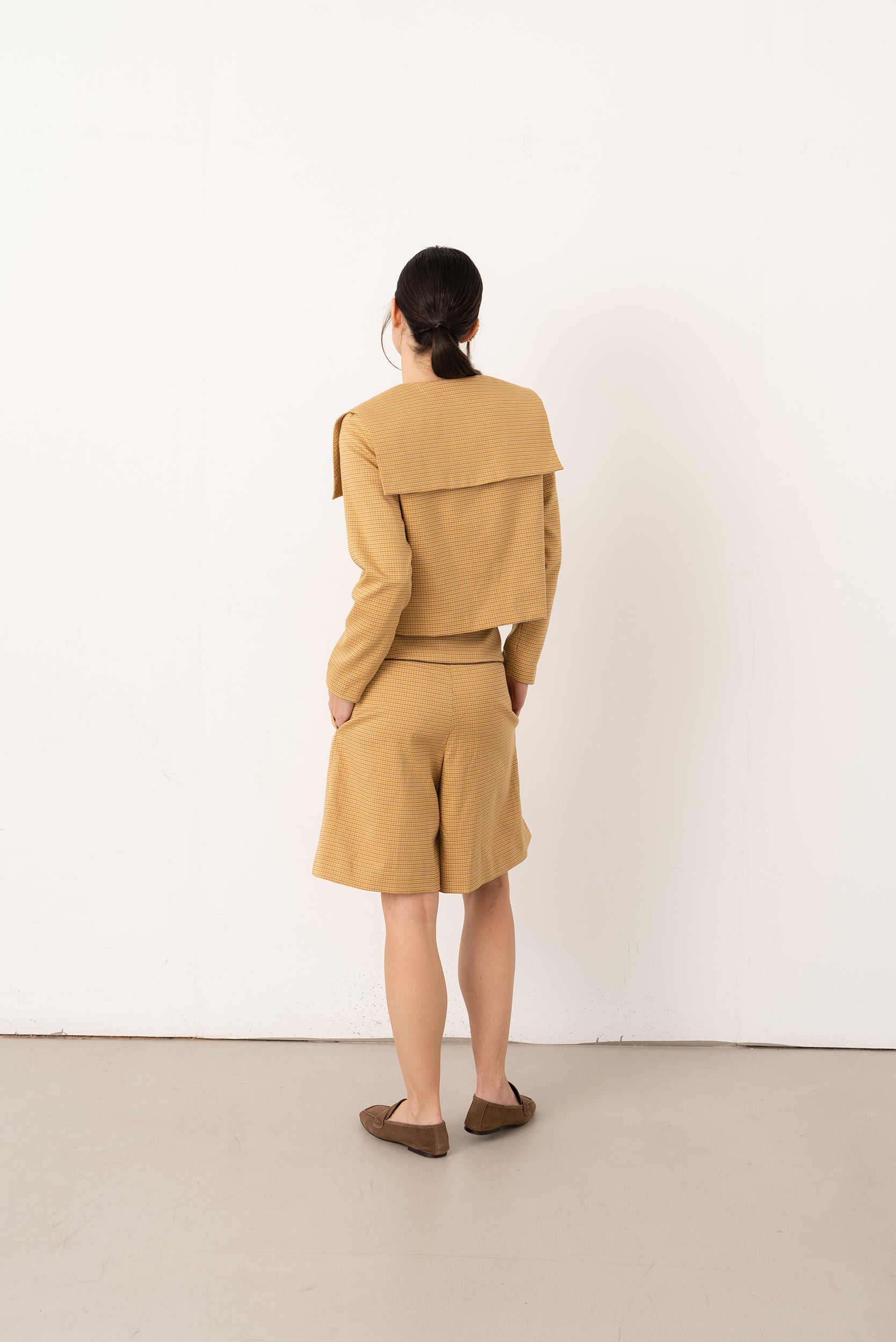 Pantalón bermuda Moutarde - Vanó Studio