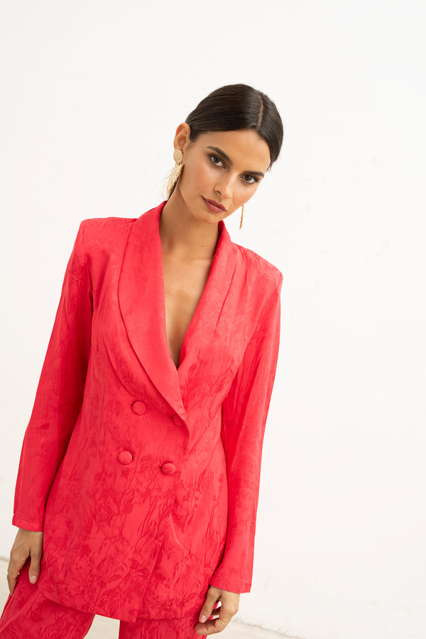 Red Lutetia Jacket