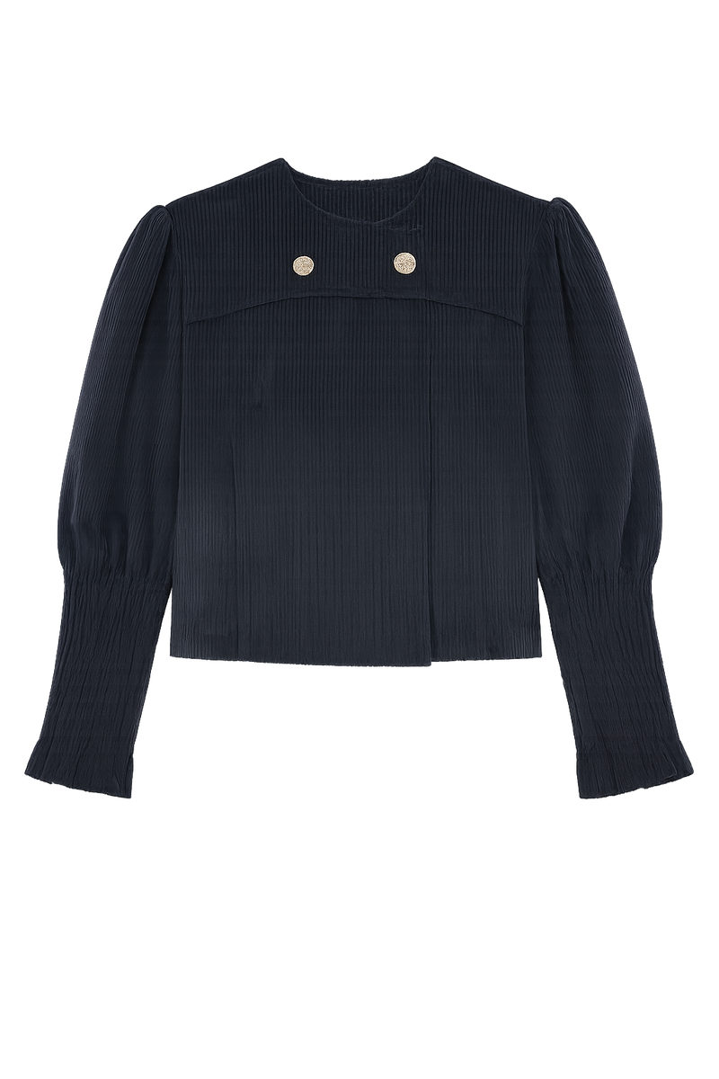 Pantalón pana azul marino